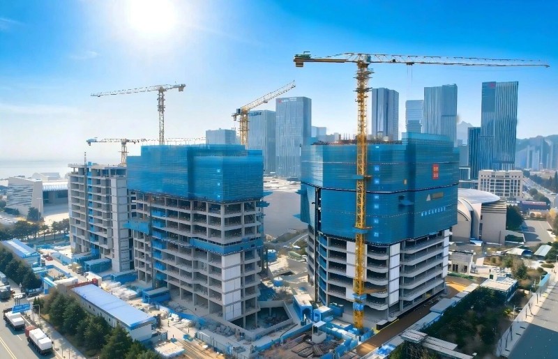 Sherehekea kwa Ukamilifu Uboreshaji wa Muundo wa Msingi wa Kituo cha Ubunifu cha Qingdao Fortune Finance