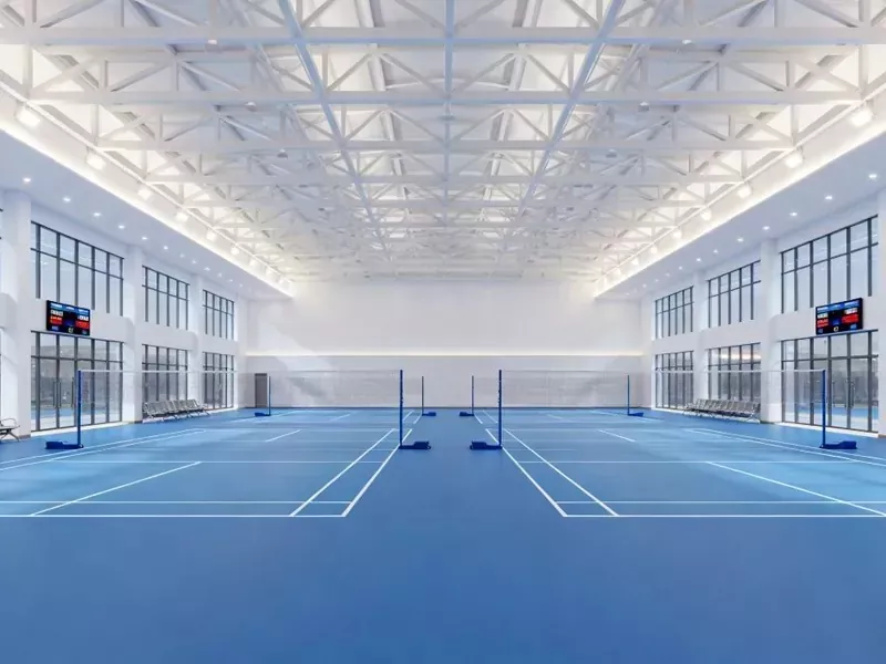 Ujenzi wa Chuma wa Ndani wa Badminton Hall