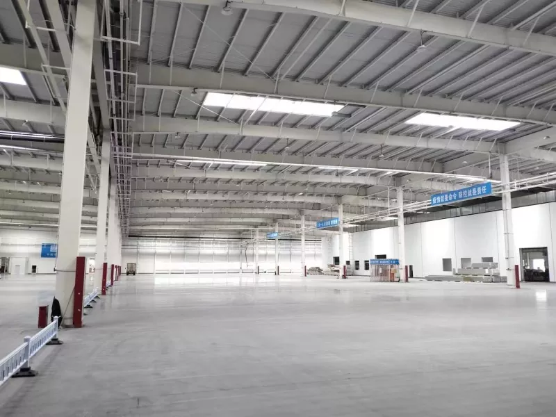 Ujenzi wa Ghala la Muundo wa Multi Span Steel