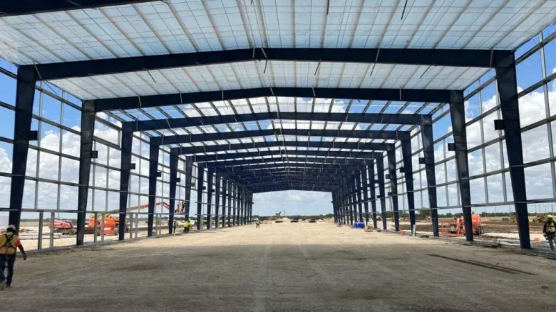 Ujenzi wa Chuma cha Portal Frame
