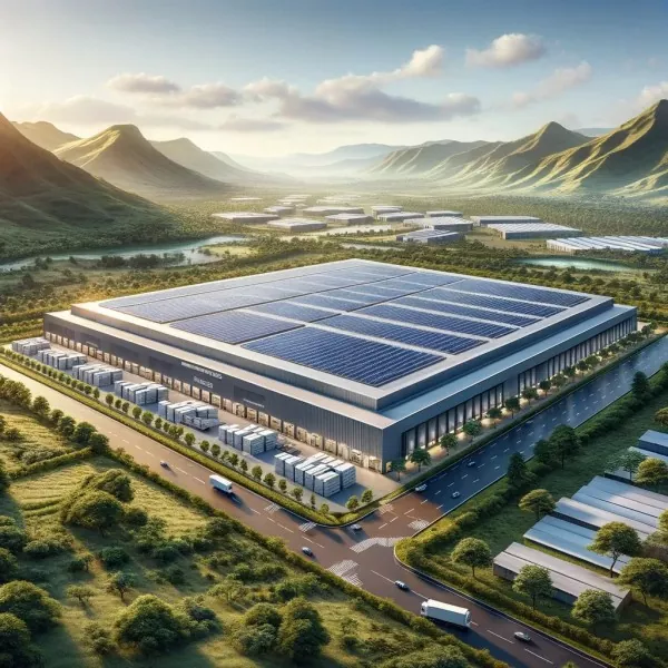 Ghala la chuma la Photovoltaic Integrated